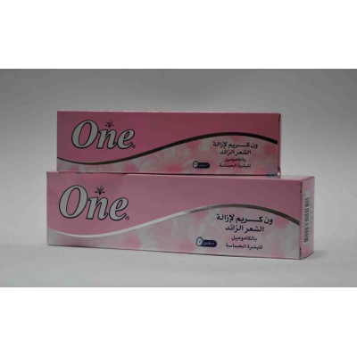 one hair removal cream in shower with chamomile for sensitive skin 90gm 